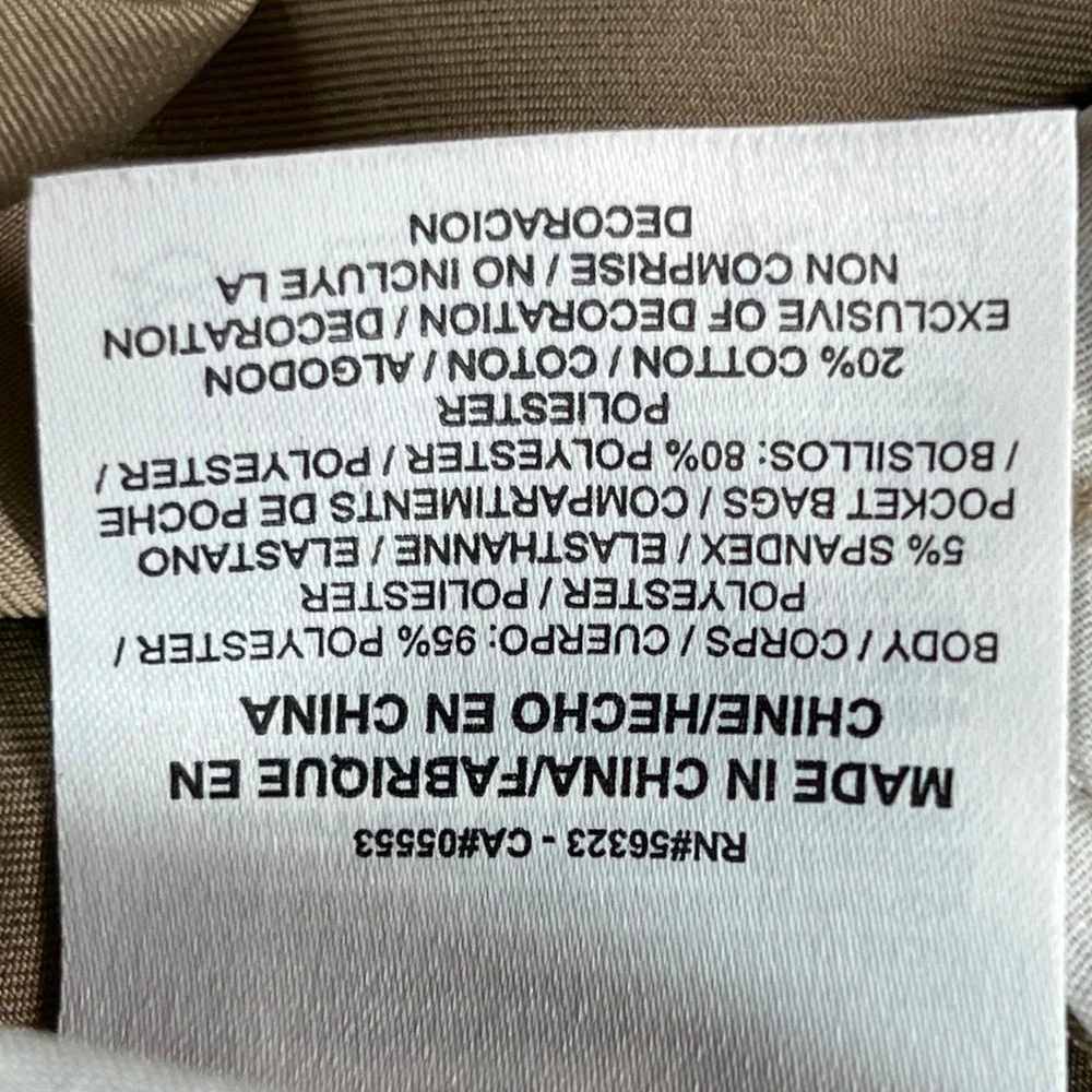 NWT Nike Golf Men 32x32 Khaki Tan Dri-FIT‎ Flat Front Chino Pants 833194-235